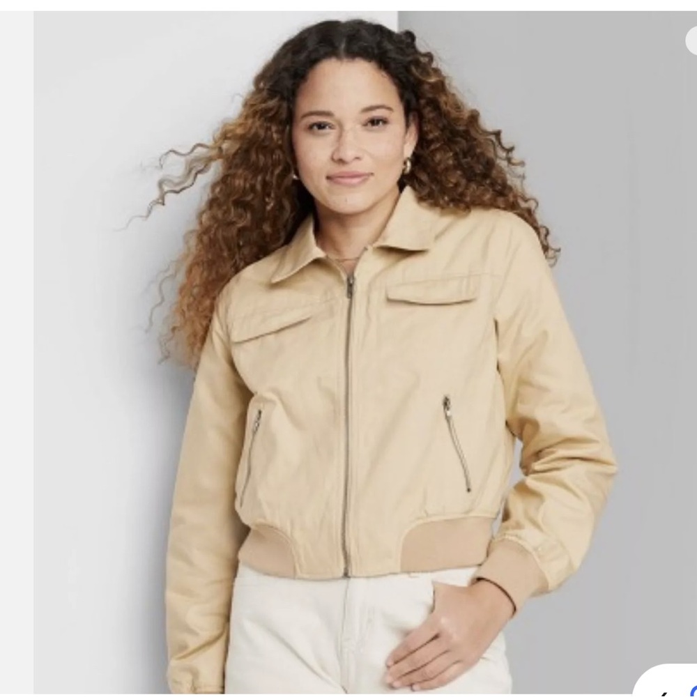 Women’s Cropped Utility Jacket